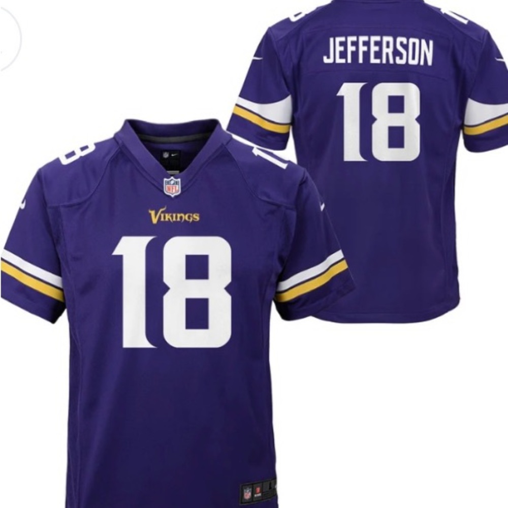 Youth Medium Justin Jefferson Jersey